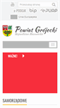 Mobile Screenshot of grojec.pl