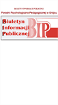 Mobile Screenshot of bip.pppgrojec.grojec.pl